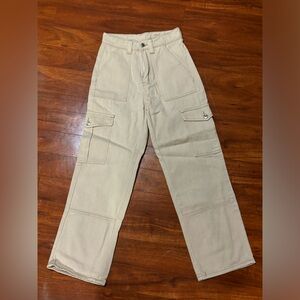 SHEIN Men's Beige Cargo Pants